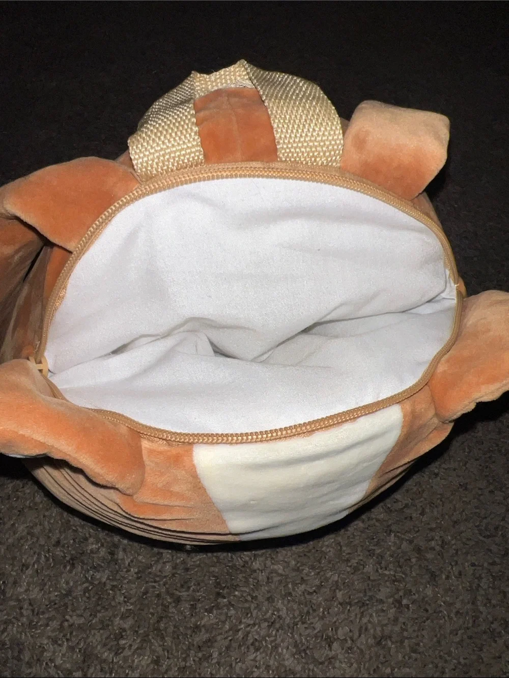 plush backpack, Squishmallows Regina the Corgi
